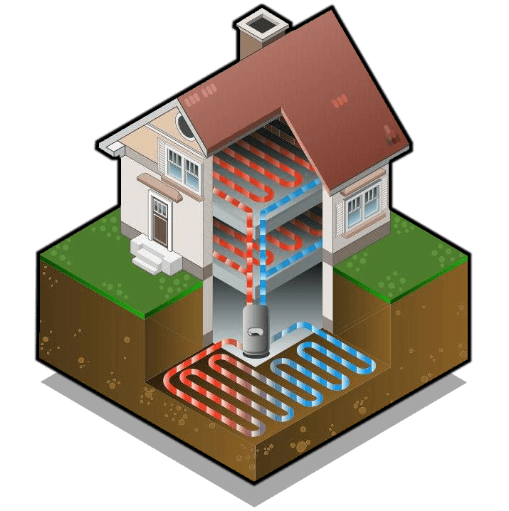 Bomba geotermica calefaccion refrigeracion