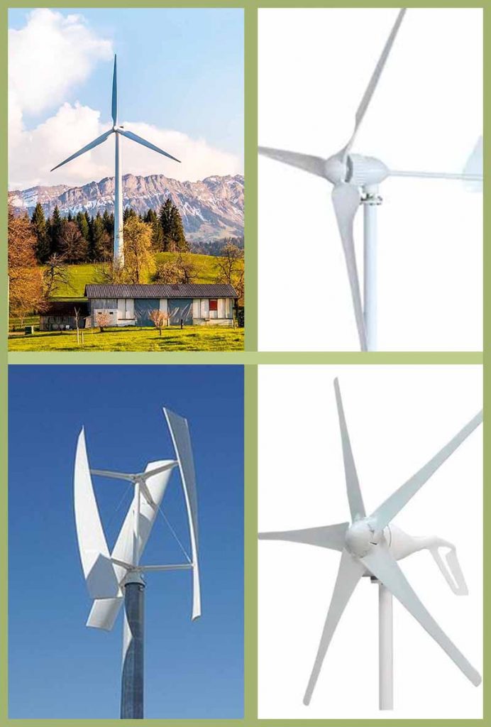 Tipos de aerogeneradores Energía eólica